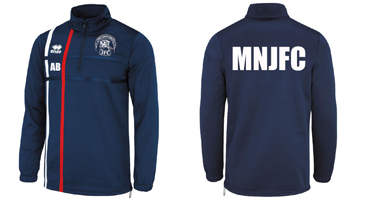 *Personalised* ERREA Maxim 1/4 Zip Training Top